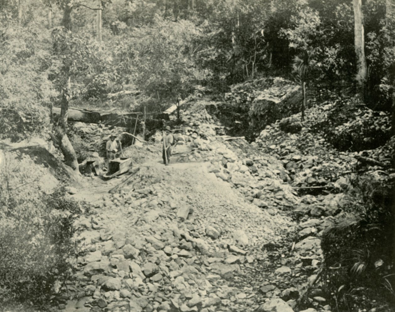 Fossickers at Work, 1901. od Unbekannt