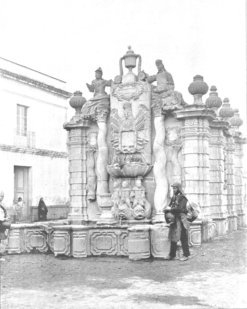Fontána padajících vod, Mexico City, Mexiko, c1900. od Unbekannt