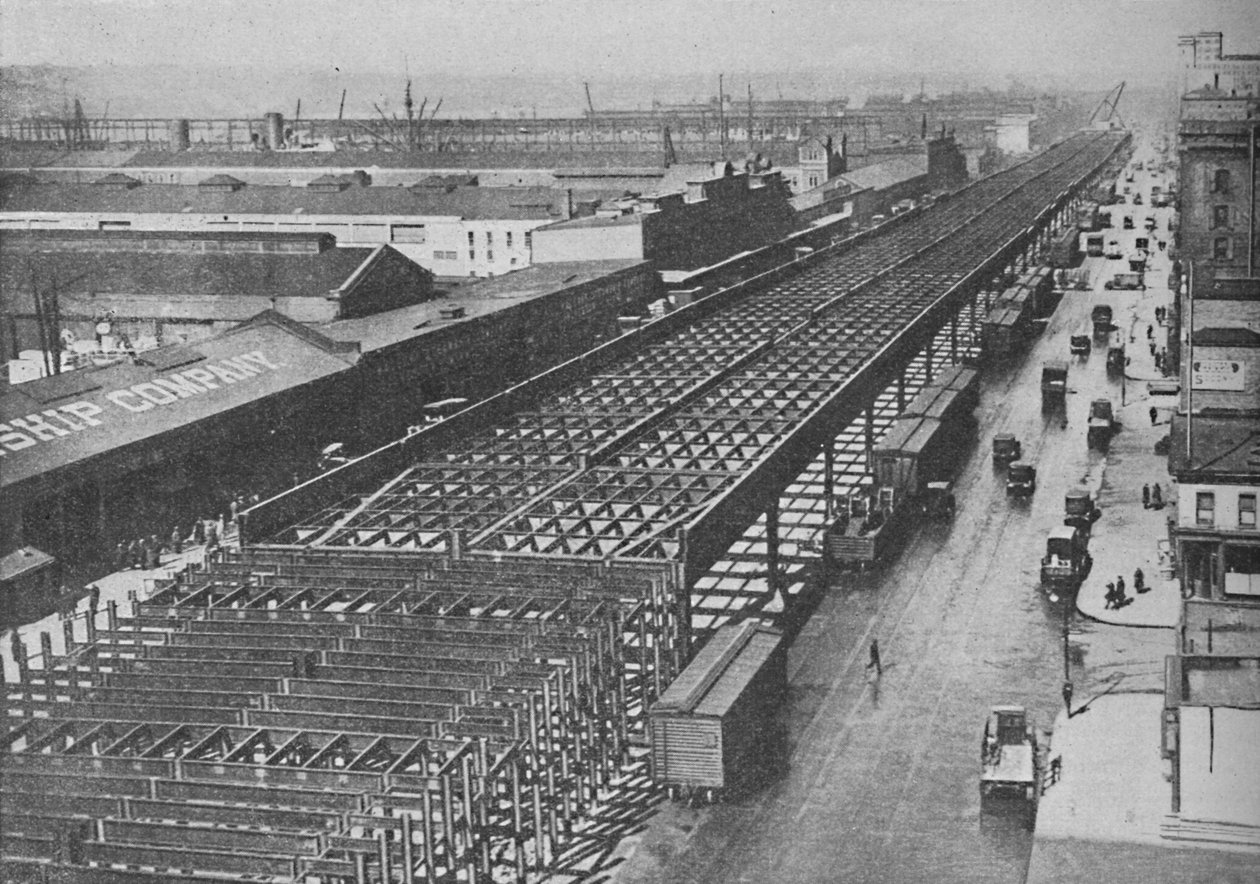 Čtyři míle superdráhy pro překročení rychlosti v New Yorku, c1935 od Unbekannt