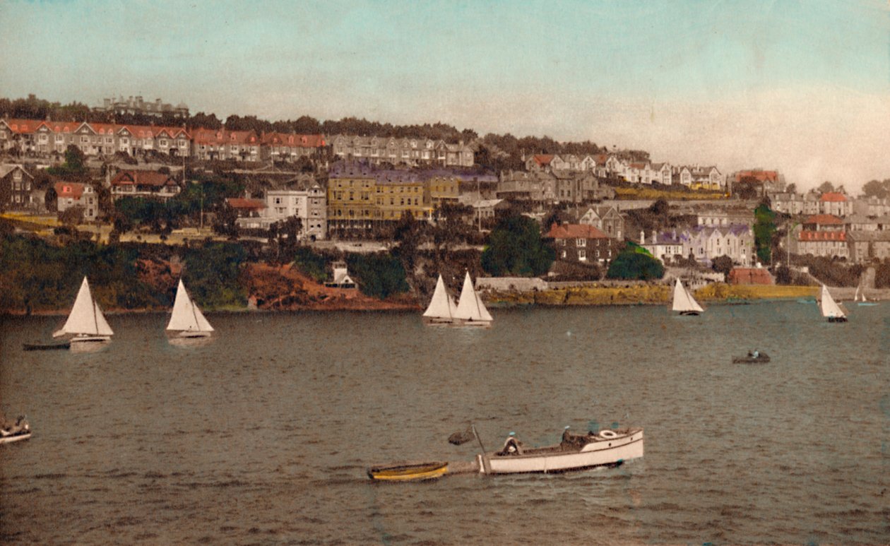 Fowey z Polruanu, kolem roku 1930 od Unbekannt