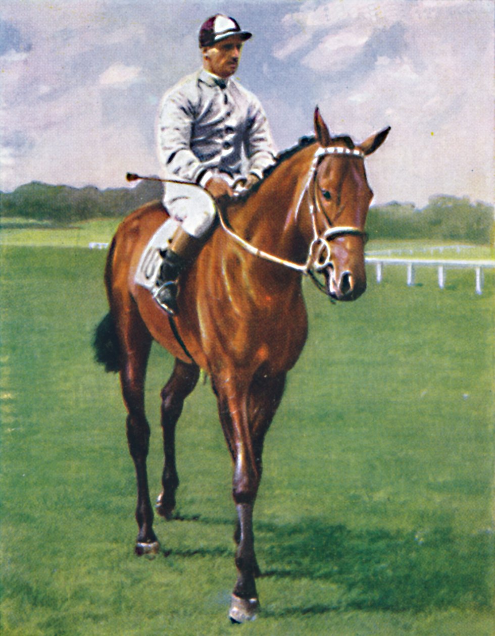 Náprstník II. Žokej: G. Richards, 1939 od Unbekannt