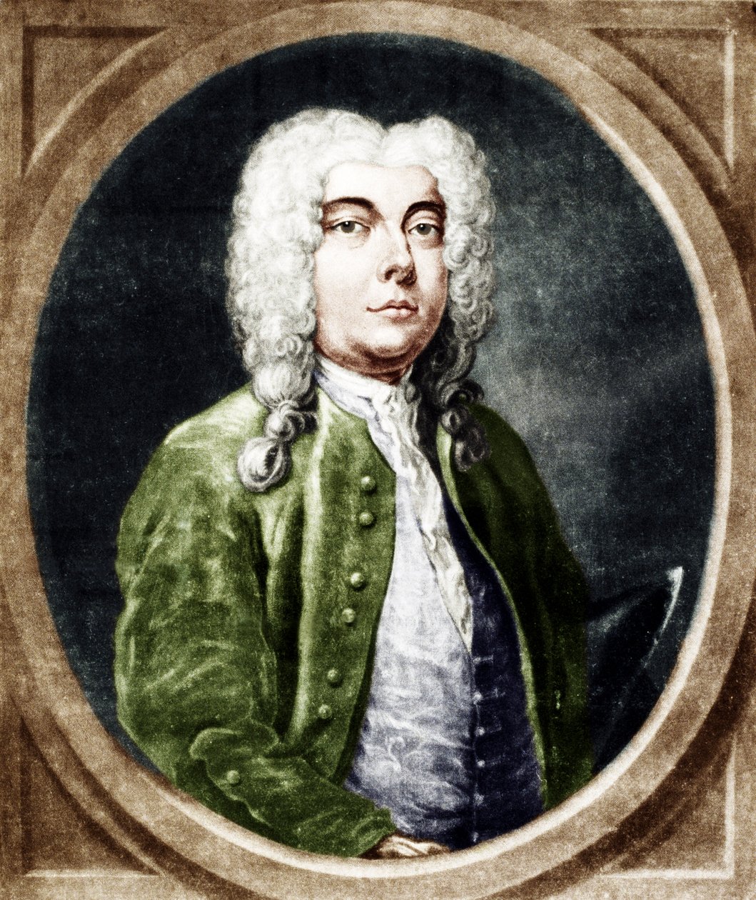 Francesco Bernardi SENESINO - rytina. Italský mužský mezzosoprán kastrát. 1680-1750. zpíval v Händelově společnosti. Vytvořil mnoho rolí v Händelových operách. Kastrovaný. od Unbekannt