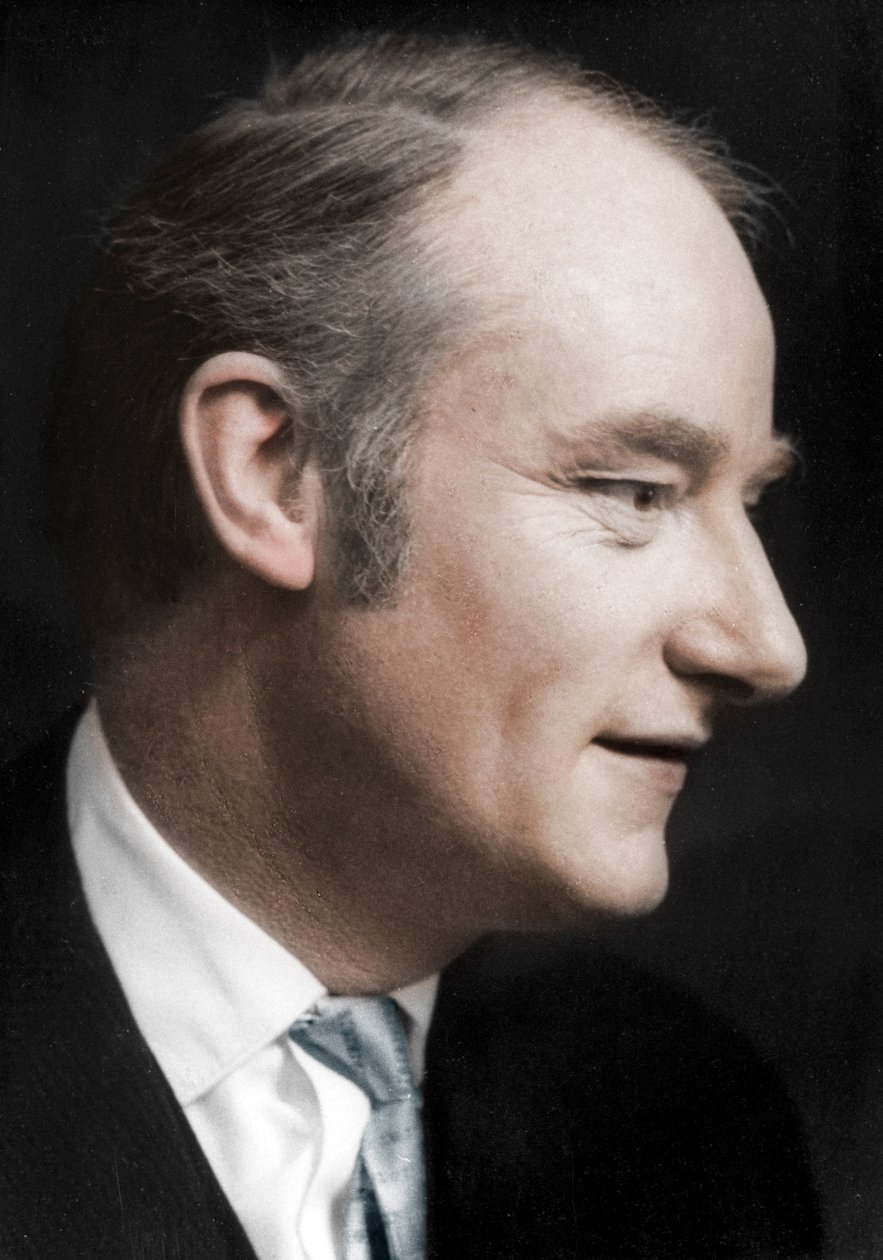 Francis Harry Compton Crick, britský mikrobiolog, c1962 od Unbekannt