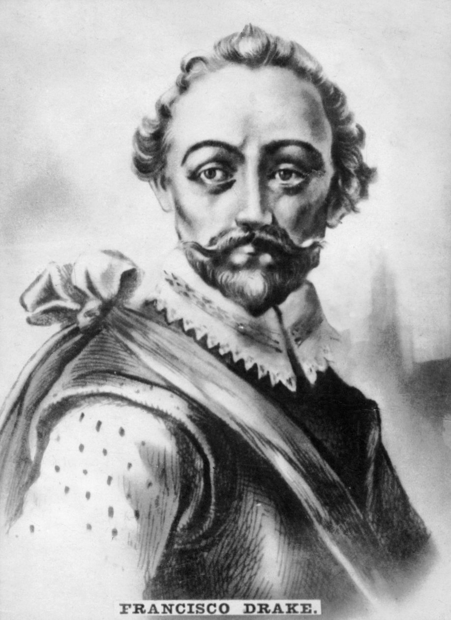 Francisco Drake, 1540-1596, 20. léta 20. století od Unbekannt