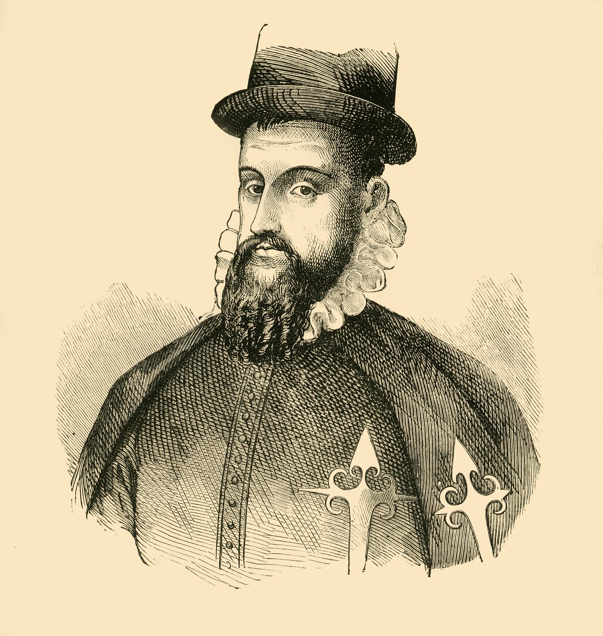Francisco Pizarro, c1510-1520, 1890. od Unbekannt