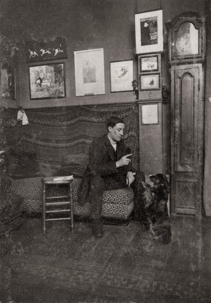 Francisque Poulbot , francouzský karikaturista a ilustrátor, 1909 od Unbekannt
