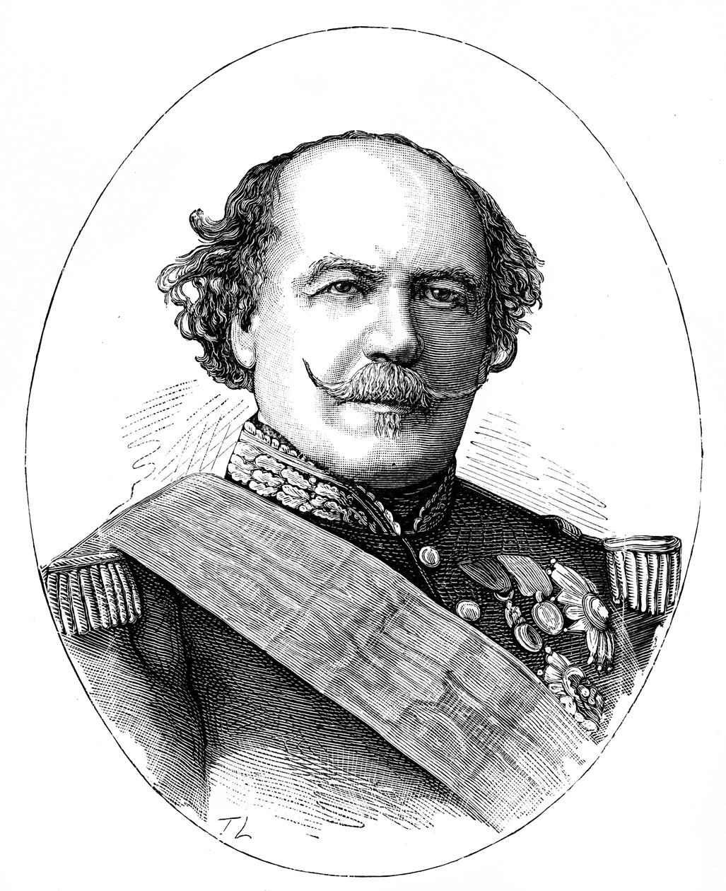 Francois Certain Canrobert 1809-1895, generál a maršál Francie od Unbekannt