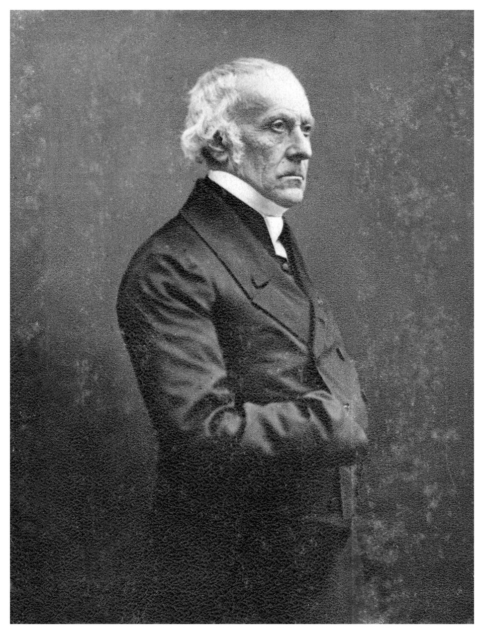 Francois Guizot , francouzský historik, řečník a státník, c1845-1874 od Unbekannt