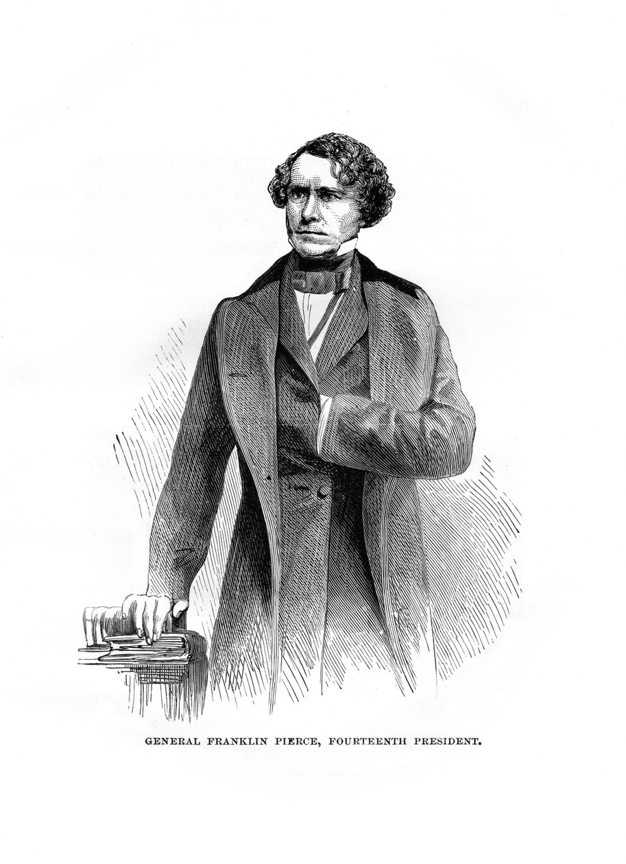 Franklin Pierce, prezident Spojených států, 50. léta 19. století od Unbekannt