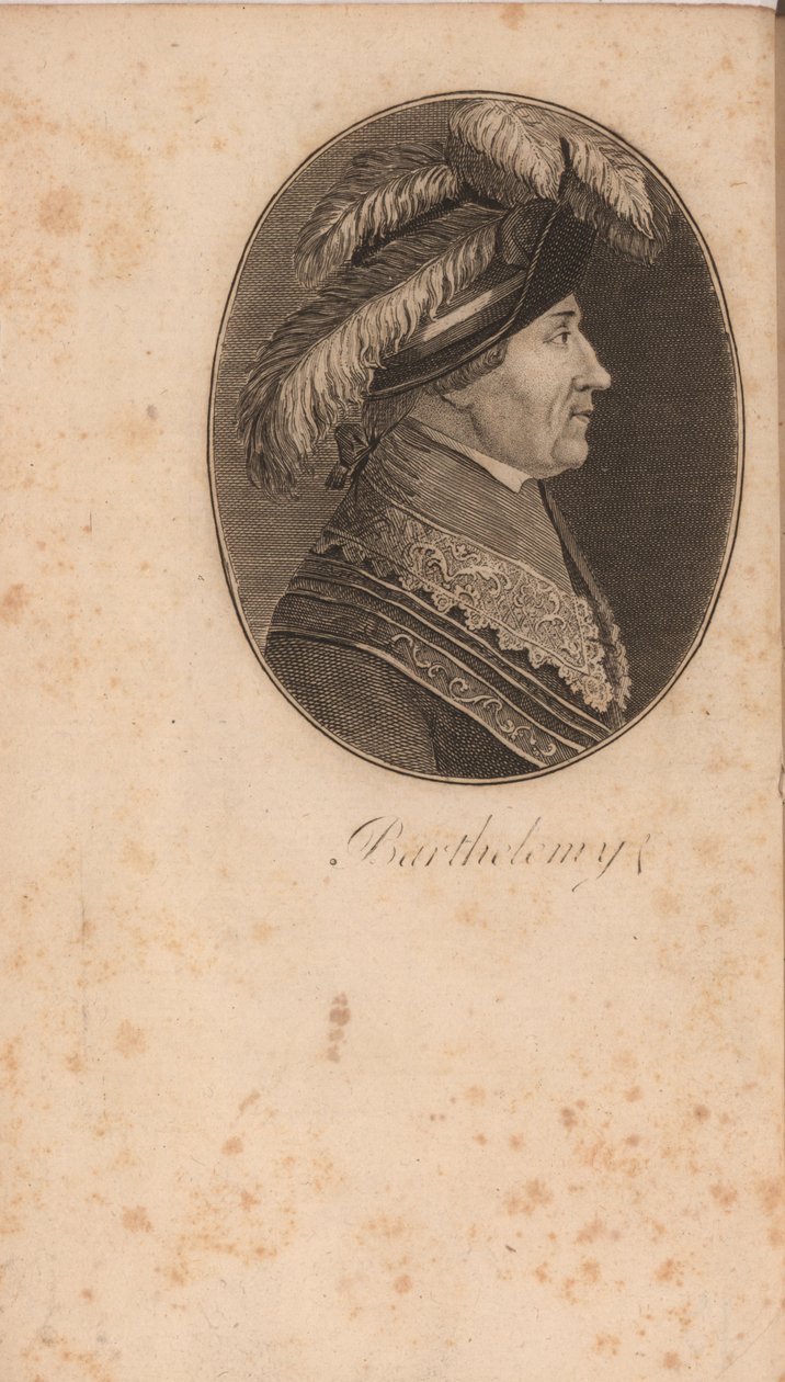 Francois Barthelemy 1747-1830, 1799. od Unbekannt