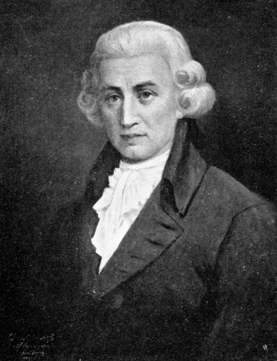 Franz Joseph Haydn, 1732-1809, přední skladatel klasického období, 1909 od Unbekannt