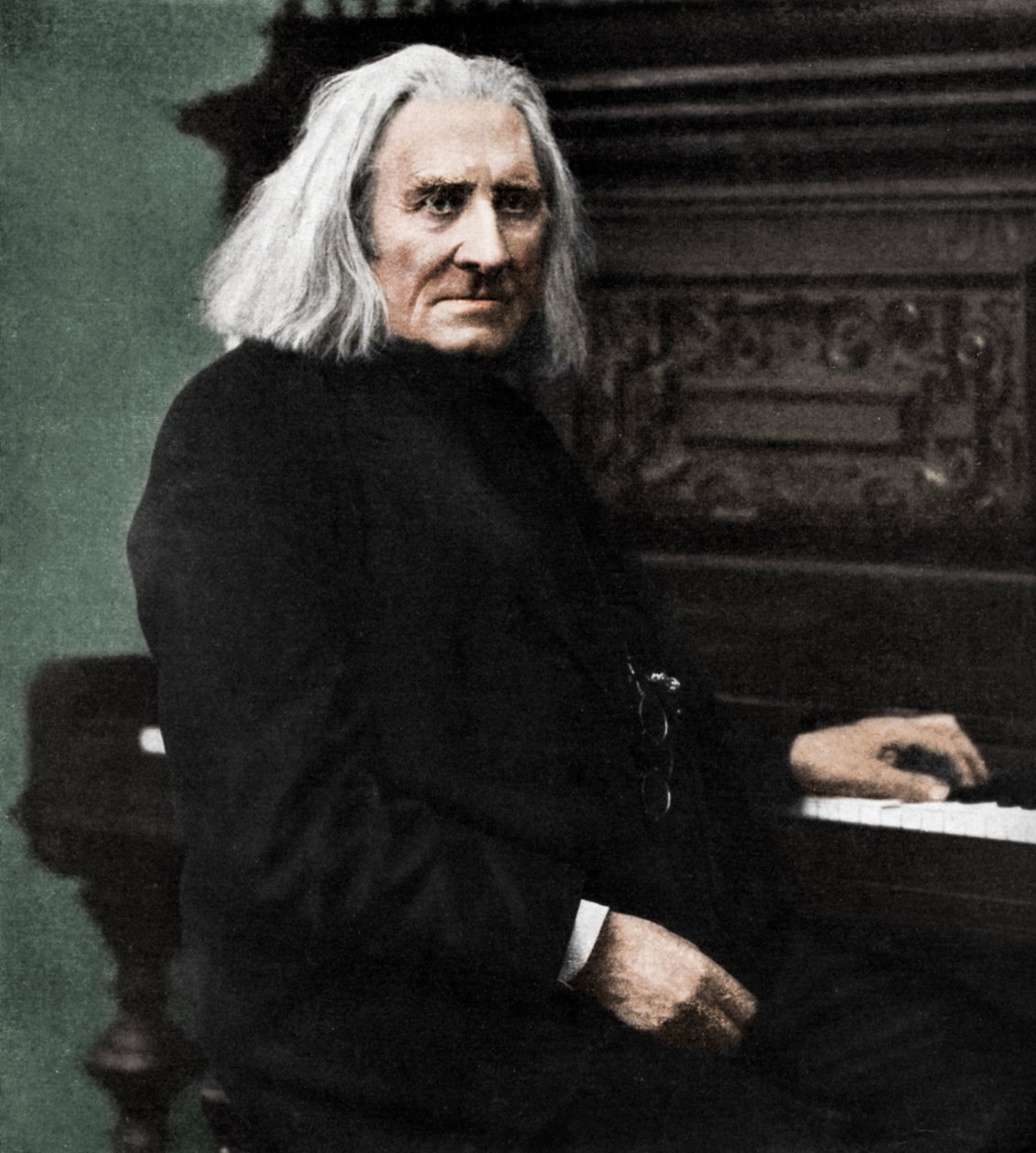 Franz Liszt , maďarský pianista a skladatel, 1886 1951. od Unbekannt