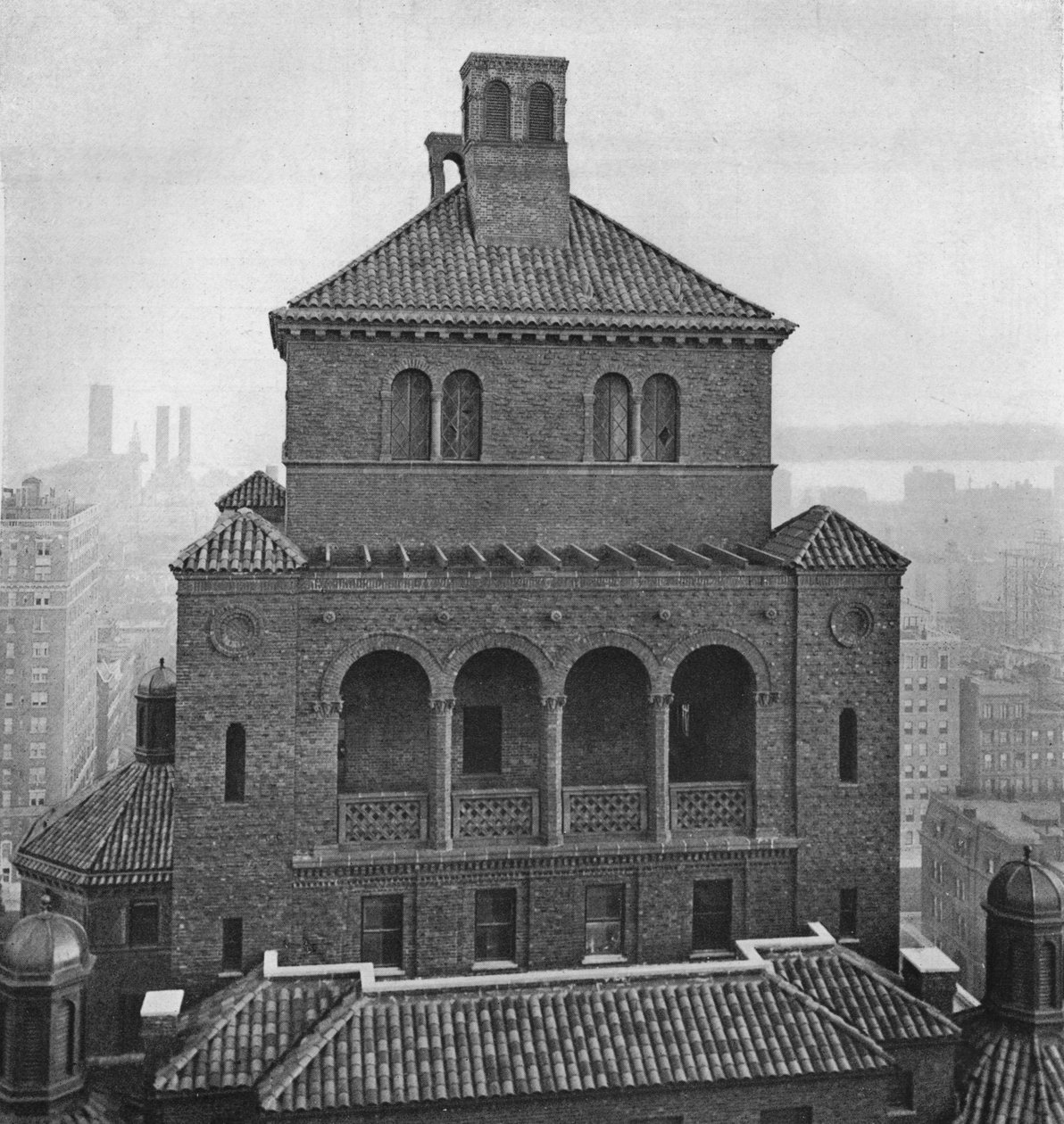 Budova bratrských klubů, New York City, 1924 od Unbekannt