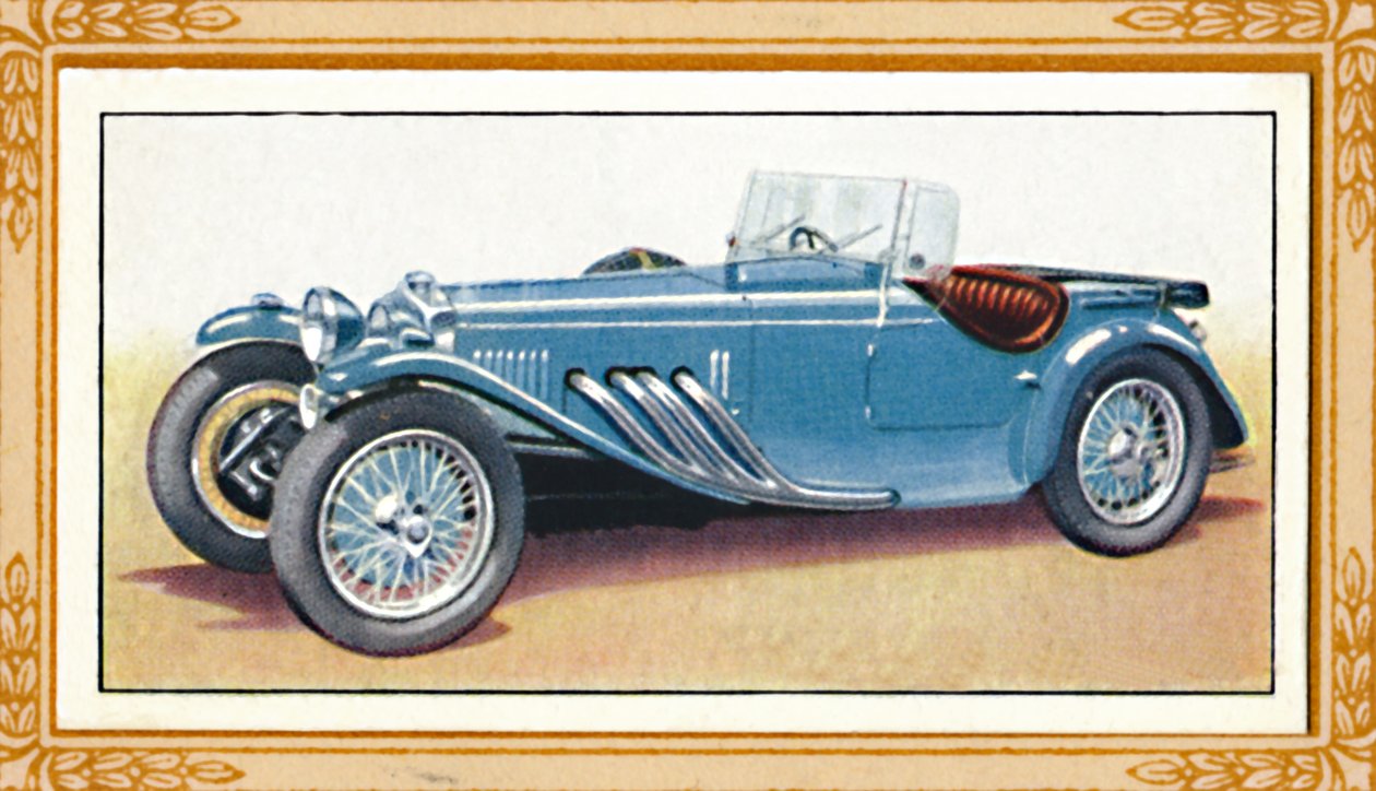 Frazer Nash Shelsey dvoumístný, c1936 od Unbekannt