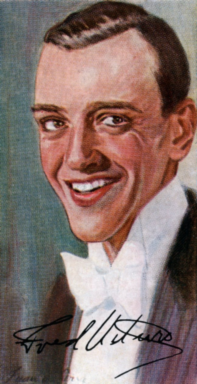 Fred Astaire , 1899-1987, americký filmový a broadwayský divadelní tanečník, herec, 20. století od Unbekannt