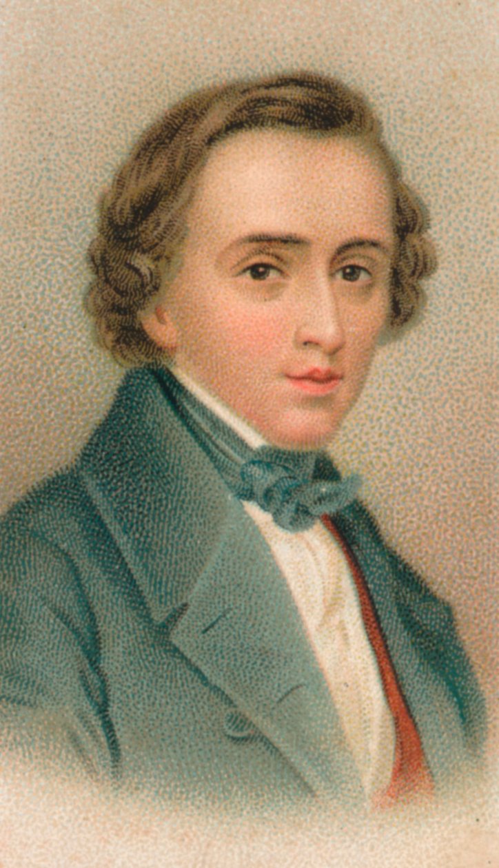 Frederic Francois Chopin 1810-1849, polský skladatel, 1911 od Unbekannt