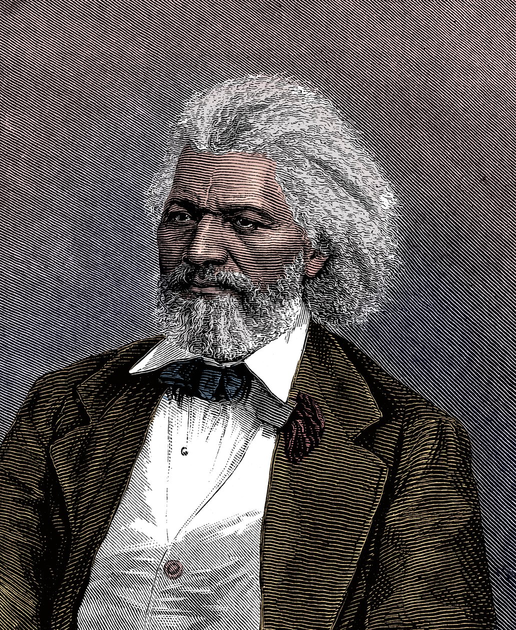 Frederick Douglass 1817-1895, americký diplomat, abolicionista a spisovatel, 1875 od Unbekannt