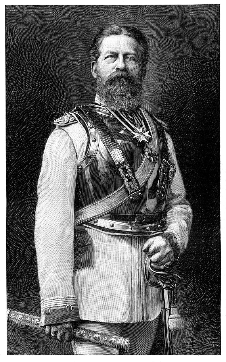 Fridrich III., pruský král a německý císař, 1900 od Unbekannt