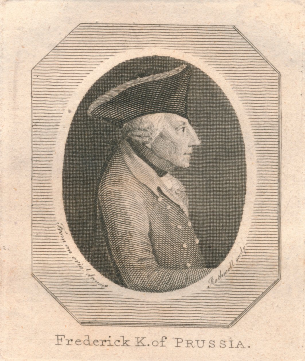 Frederick K. z Pruska, c1800. od Unbekannt