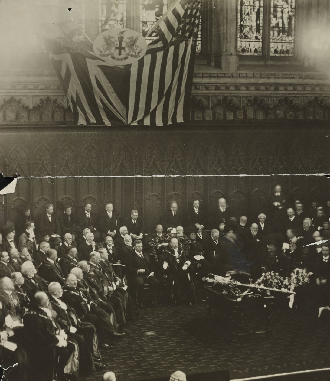 Freedom of the City of London udělená Theodoru Rooseveltovi v Guildhall v Londýně od Unbekannt