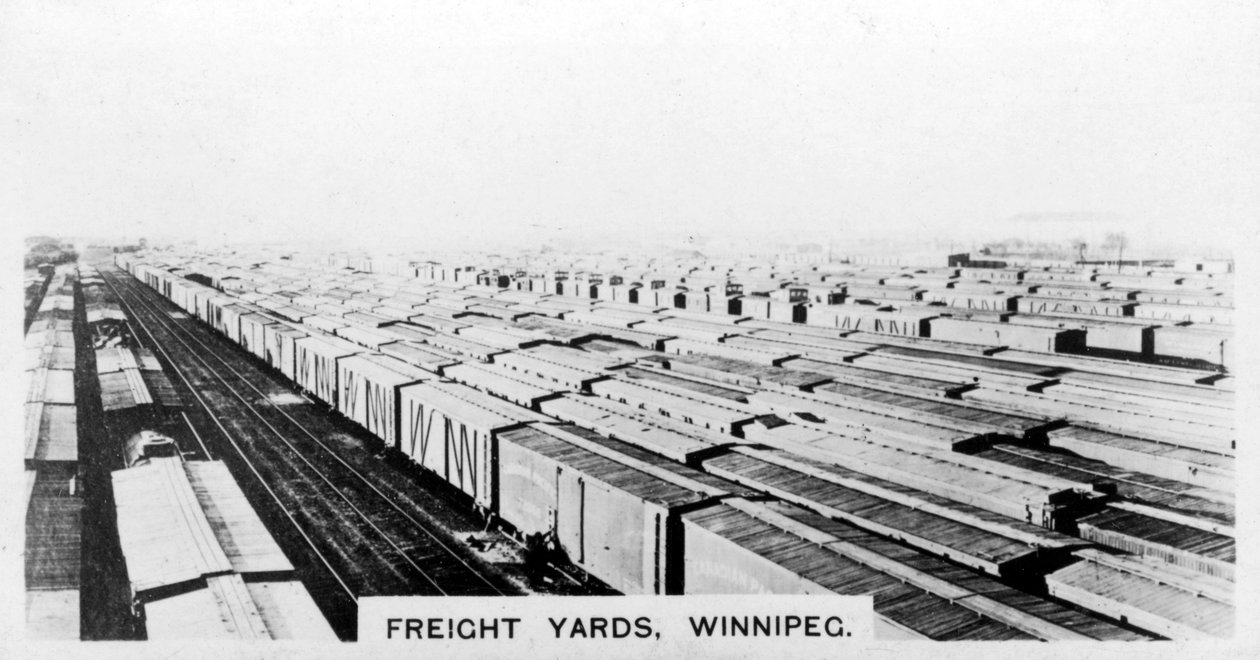 Nákladní loděnice, Winnipeg, Manitoba, Kanada, 20. léta 20. století od Unbekannt