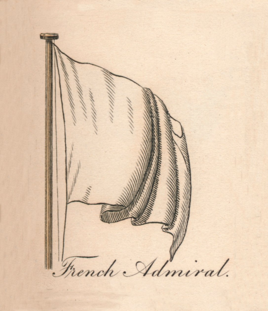 Francouzský admirál, 1838 od Unbekannt