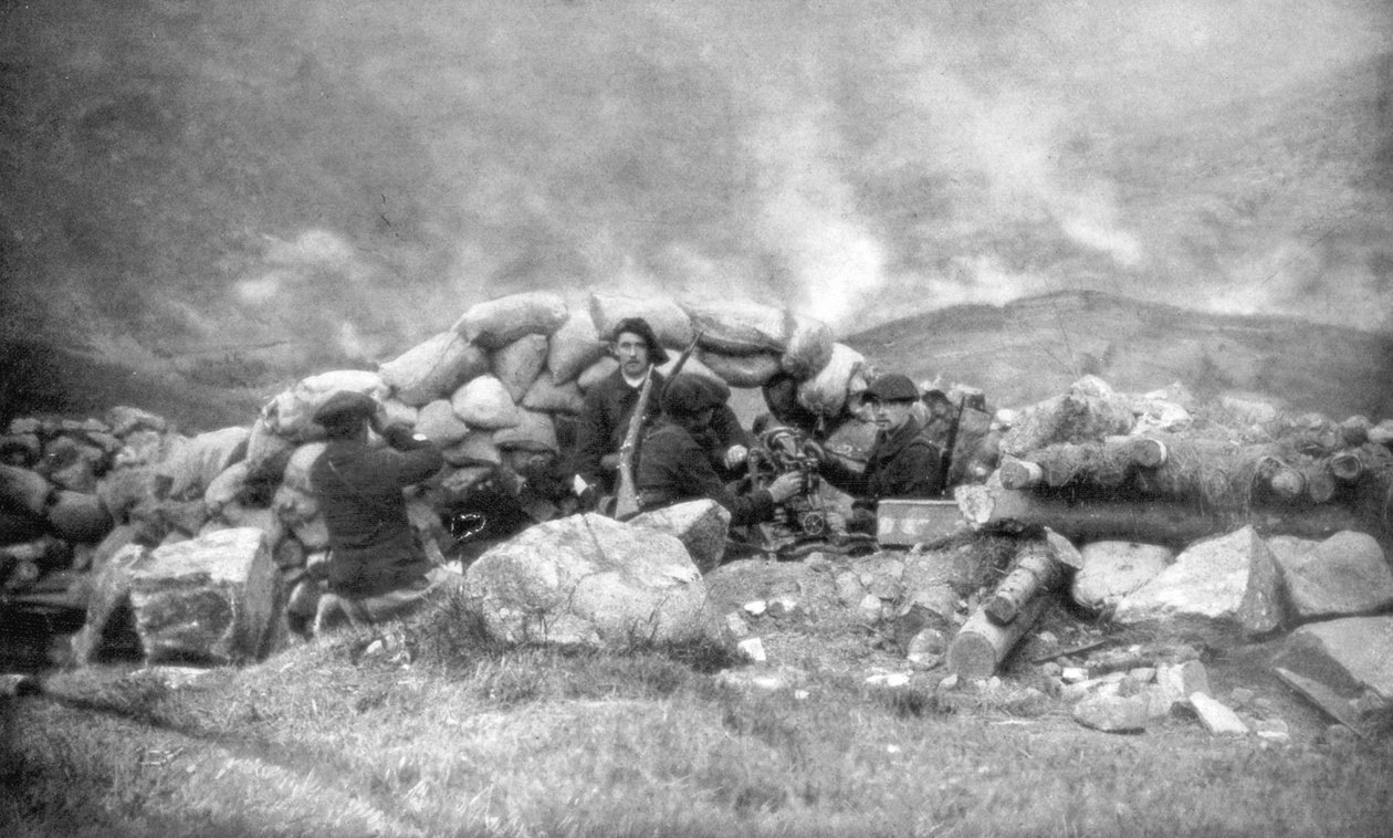 Francouzští Chasseurs Alpins bojující v Alsasku, červen 1915, 1926 od Unbekannt