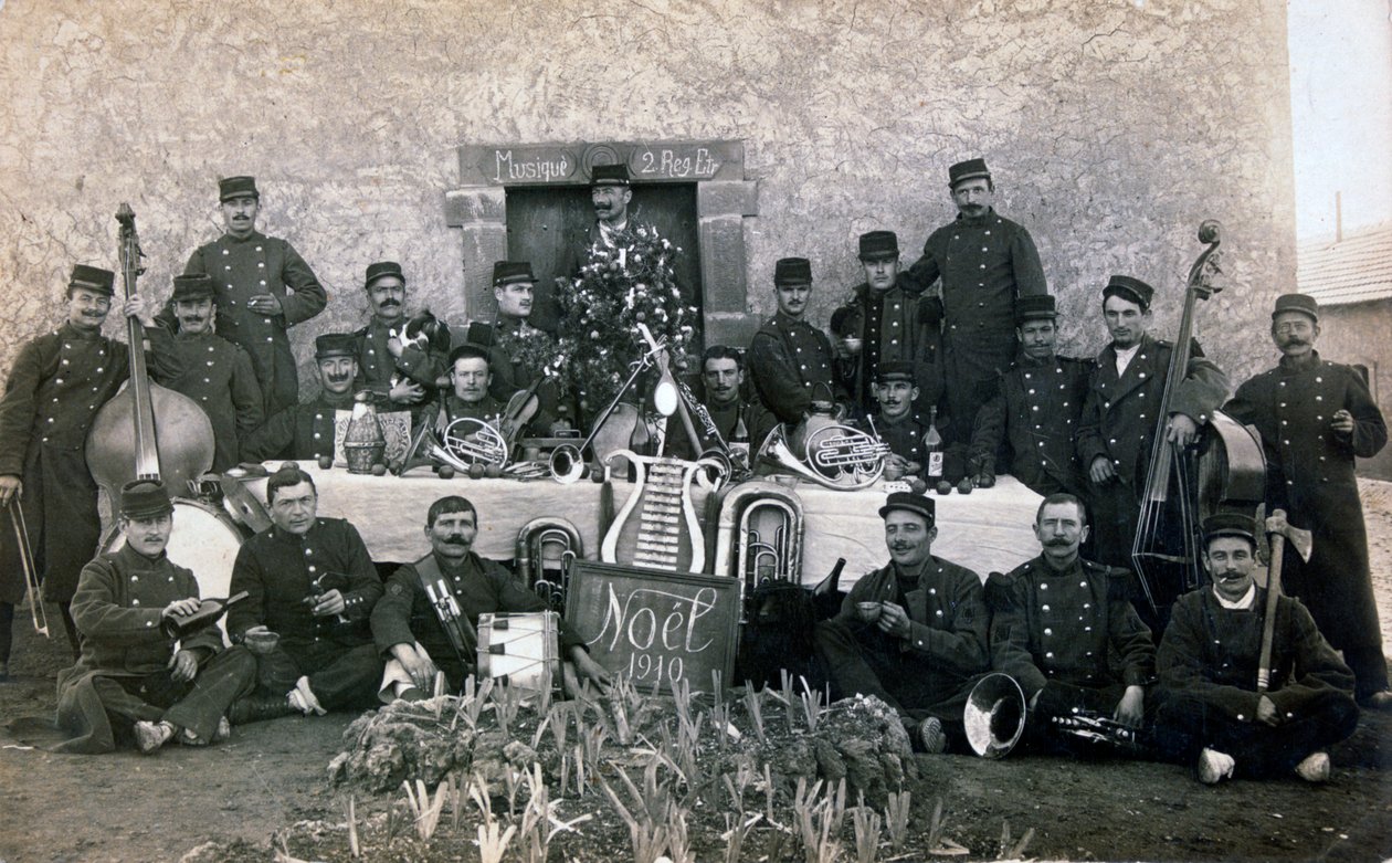Francouzská cizinecká legie Vánoce, Alžírsko, 1910 od Unbekannt