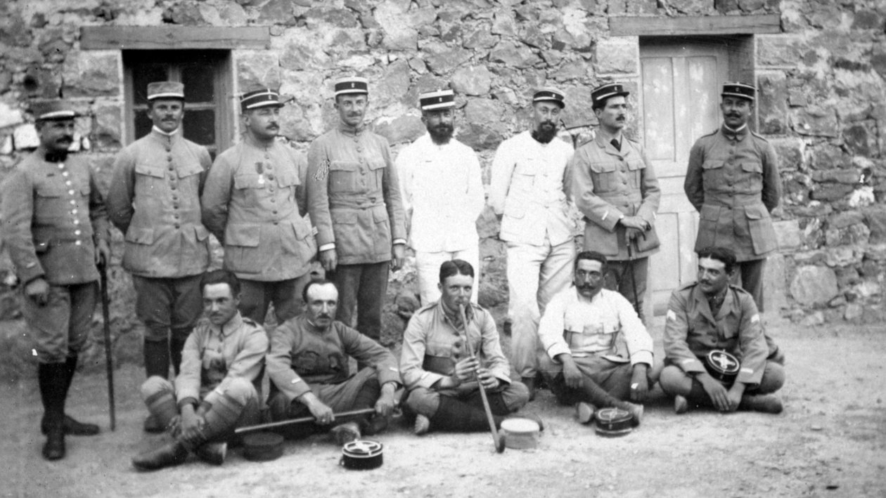 Francouzští cizinečtí legionáři, 1917 od Unbekannt
