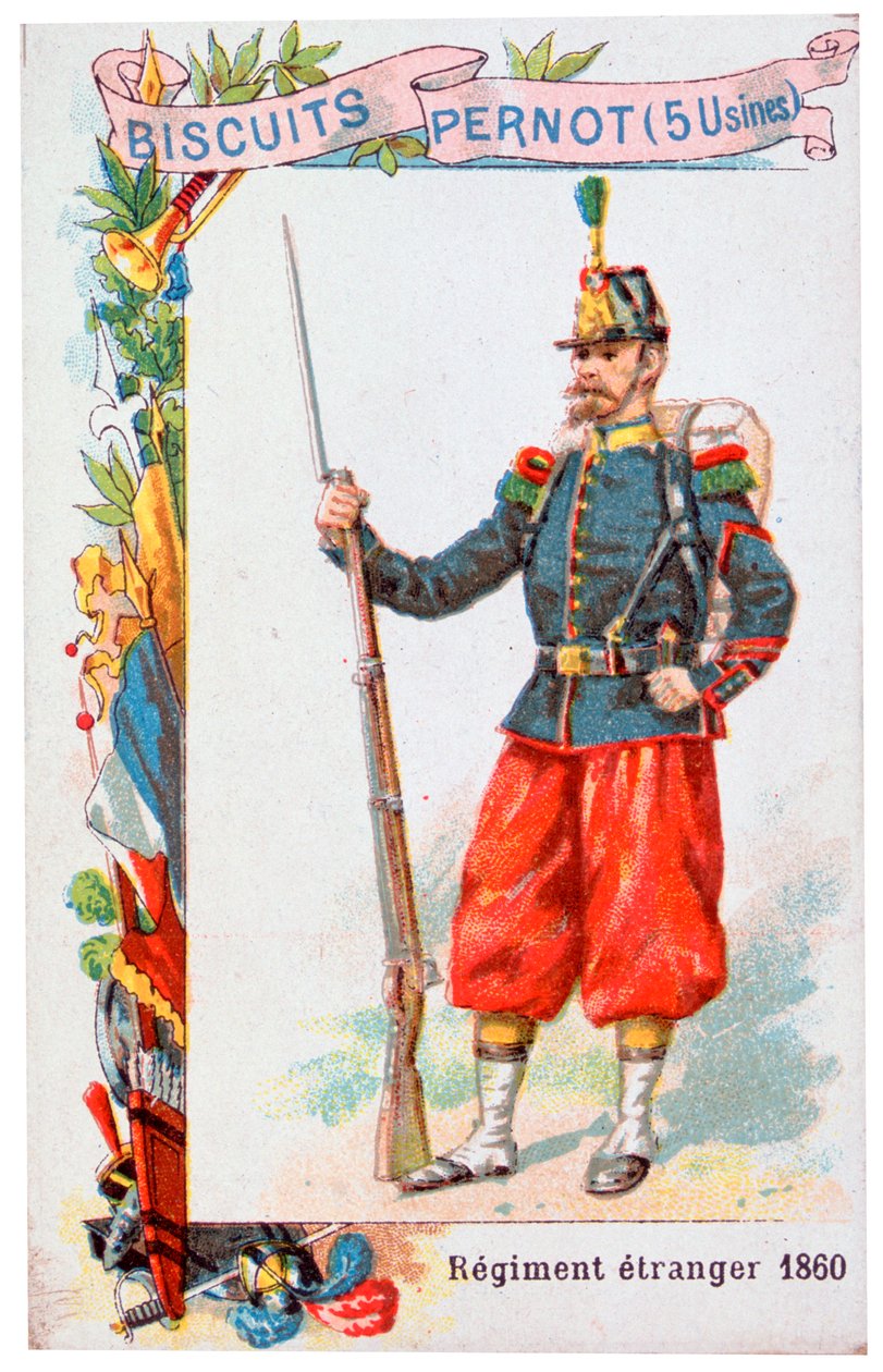 Francouzský cizinecký legionář, 1860, 20. stol od Unbekannt