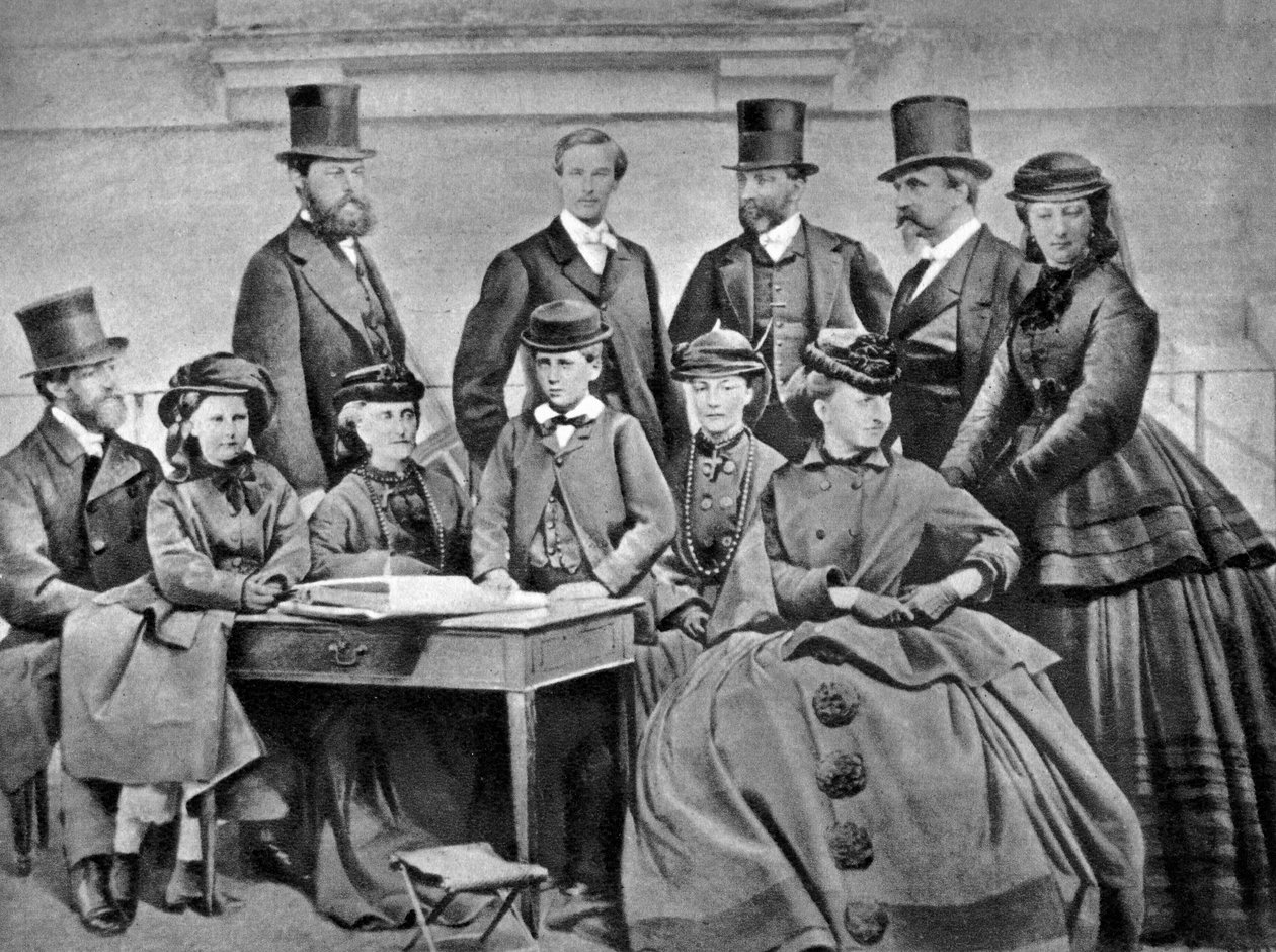 Francouzská císařská rodina, 1866 od Unbekannt