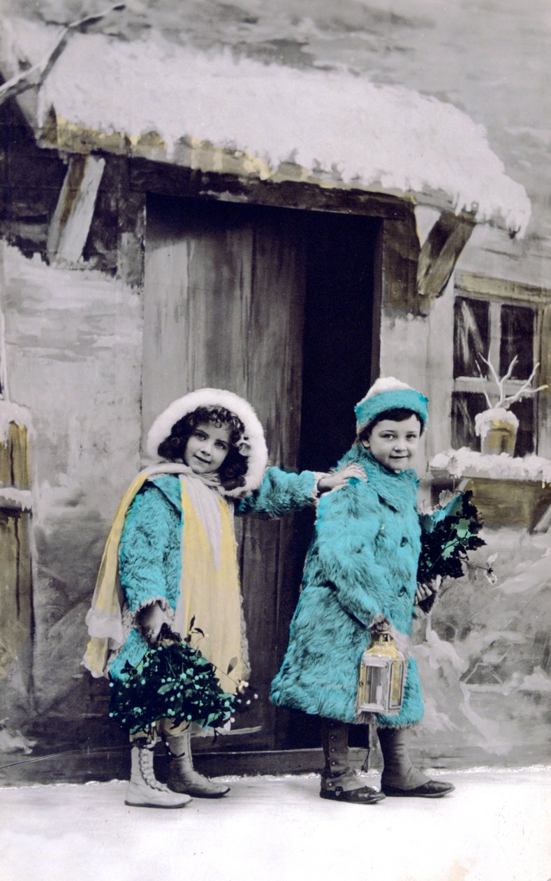 Francouzská pohlednice, c1900 od Unbekannt