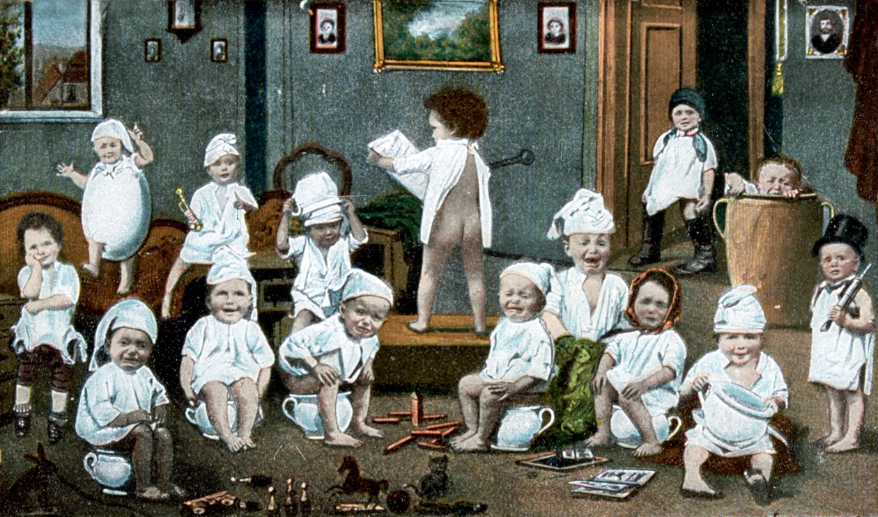 Francouzská pohlednice, c1900 od Unbekannt