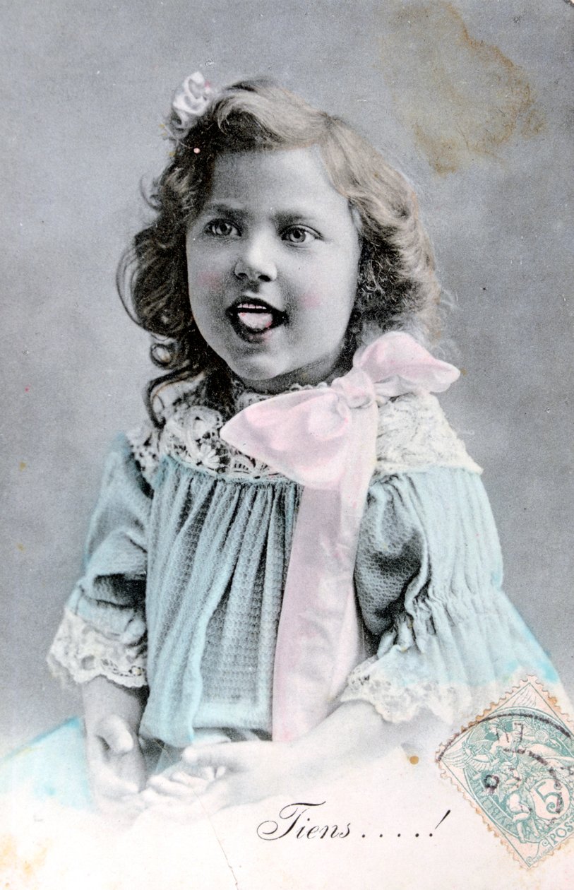 Francouzská pohlednice, c1900 od Unbekannt