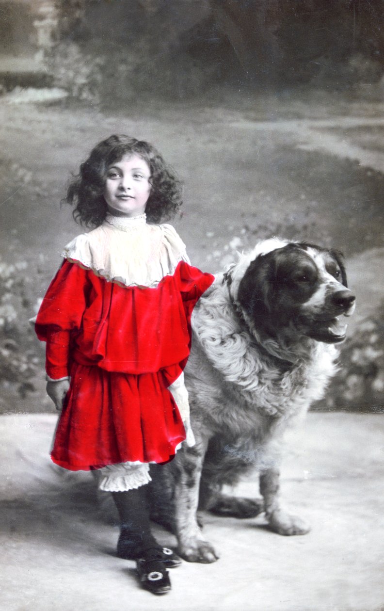 Francouzská pohlednice, c1900 od Unbekannt
