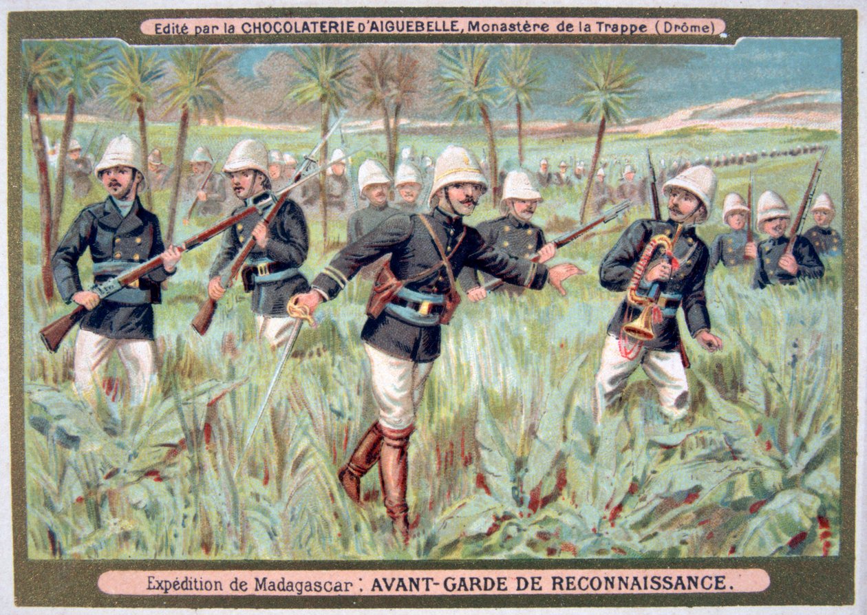 Francouzská průzkumná vojska, expedice na Madagaskar, 1883-1896 od Unbekannt