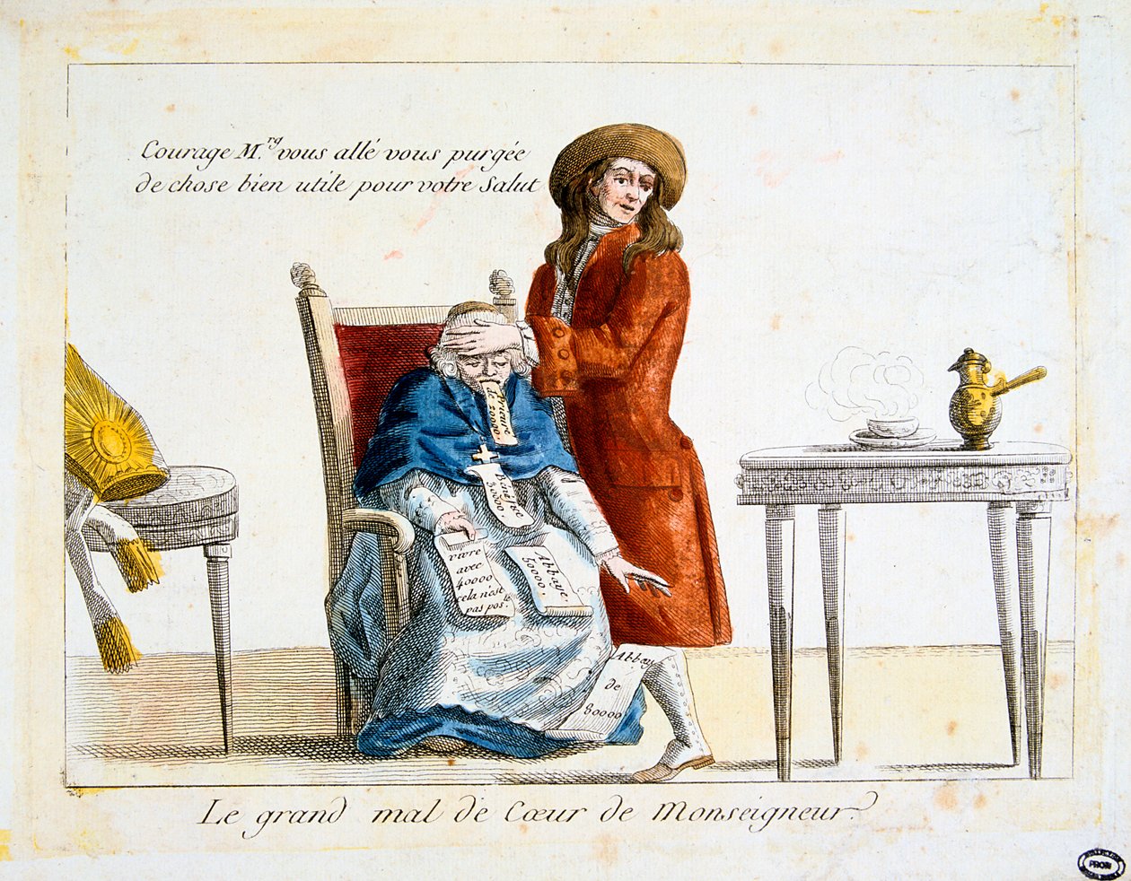Francouzská revoluce 1789: antiklerikalismus od Unbekannt