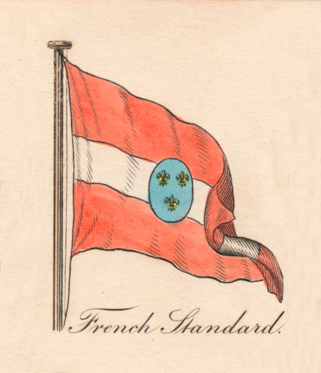 Francouzský standard, 1838 od Unbekannt