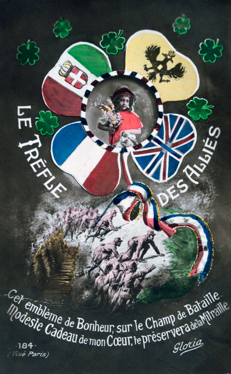 Francouzská pohlednice z první světové války, 1914-1918 od Unbekannt