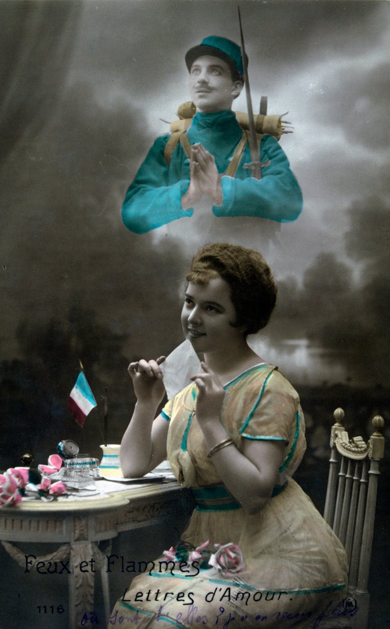 Francouzská pohlednice z první světové války, 1914-1918 od Unbekannt