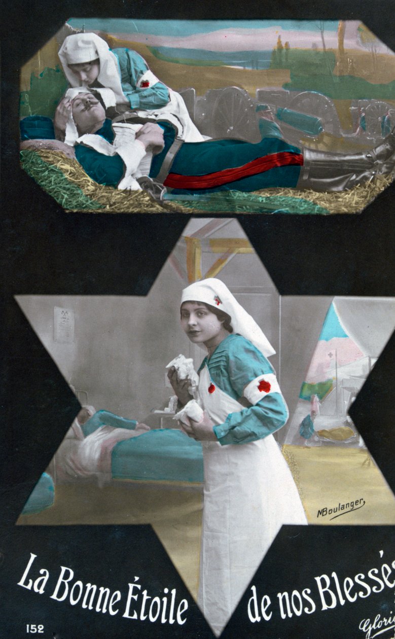 Francouzská pohlednice z první světové války, 1914-1918 od Unbekannt