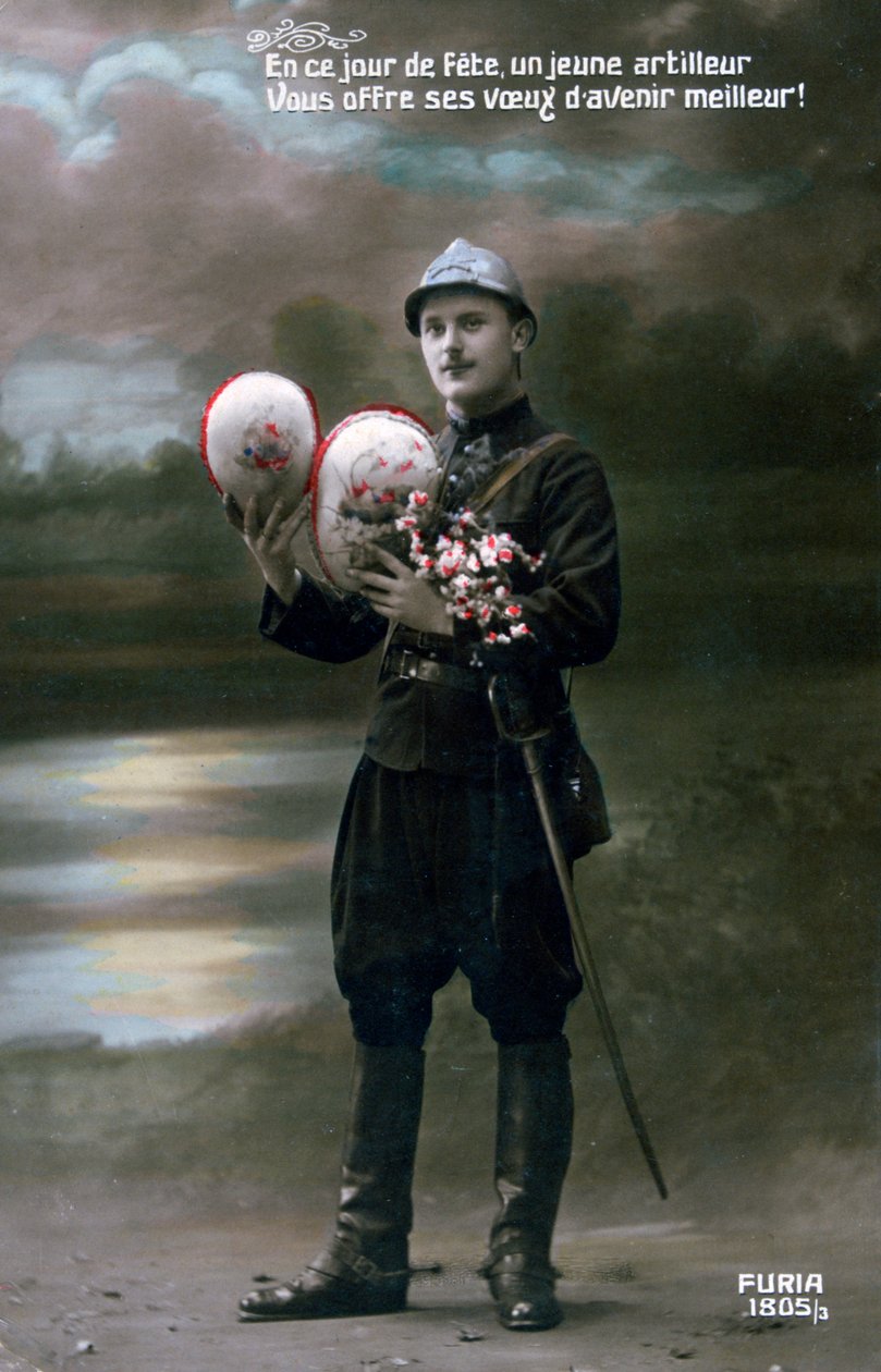 Francouzská pohlednice z první světové války, 1914-1918 od Unbekannt