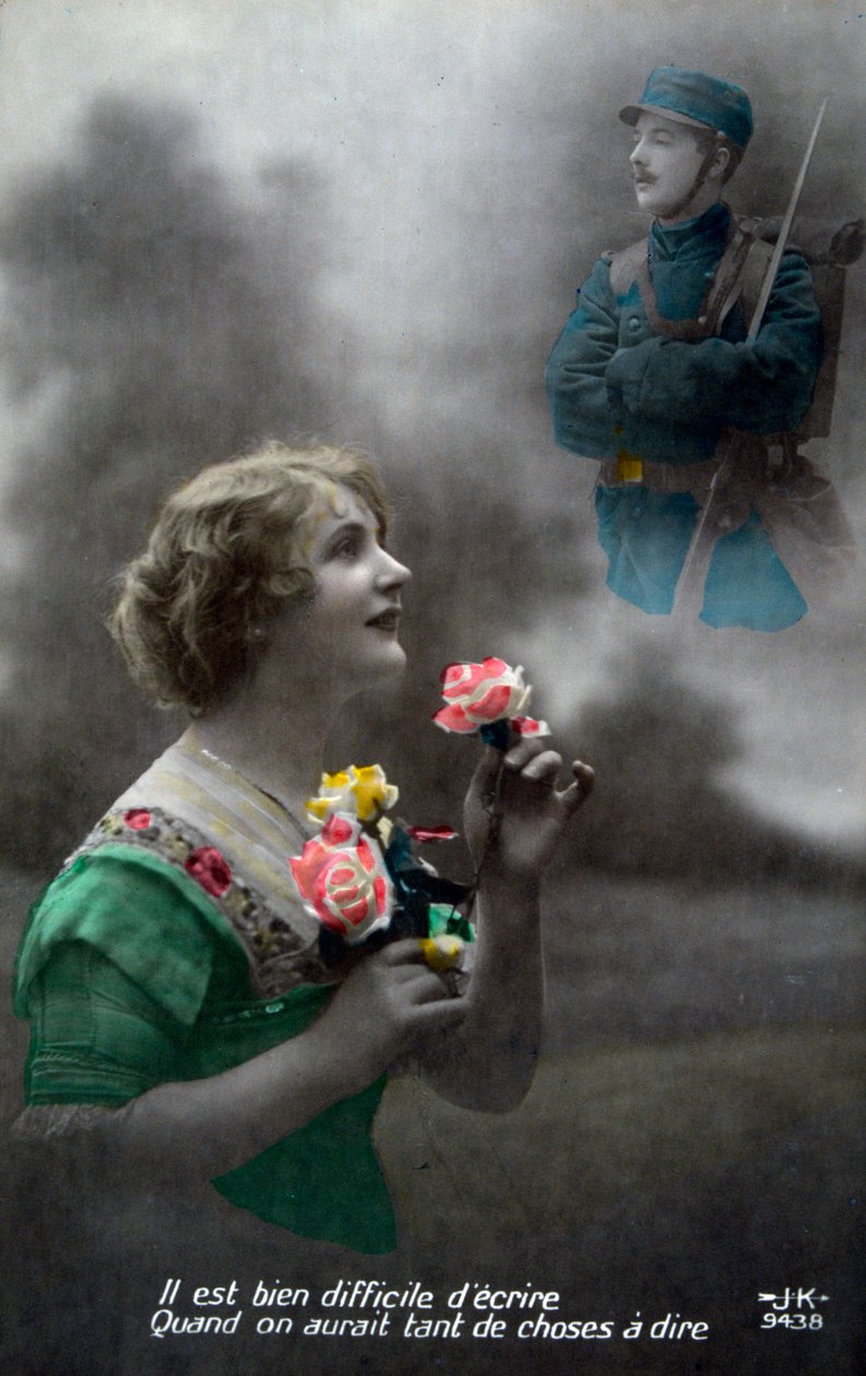 Francouzská pohlednice z první světové války, 1914-1918 od Unbekannt