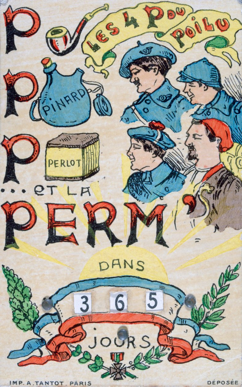 Francouzská pohlednice z první světové války, 1914-1918 od Unbekannt