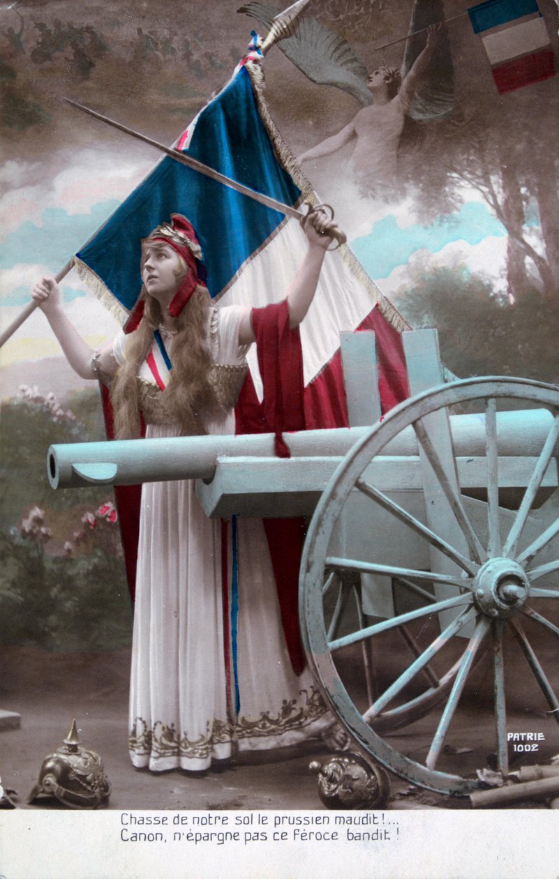 Francouzská pohlednice z první světové války, 1914-1918 od Unbekannt