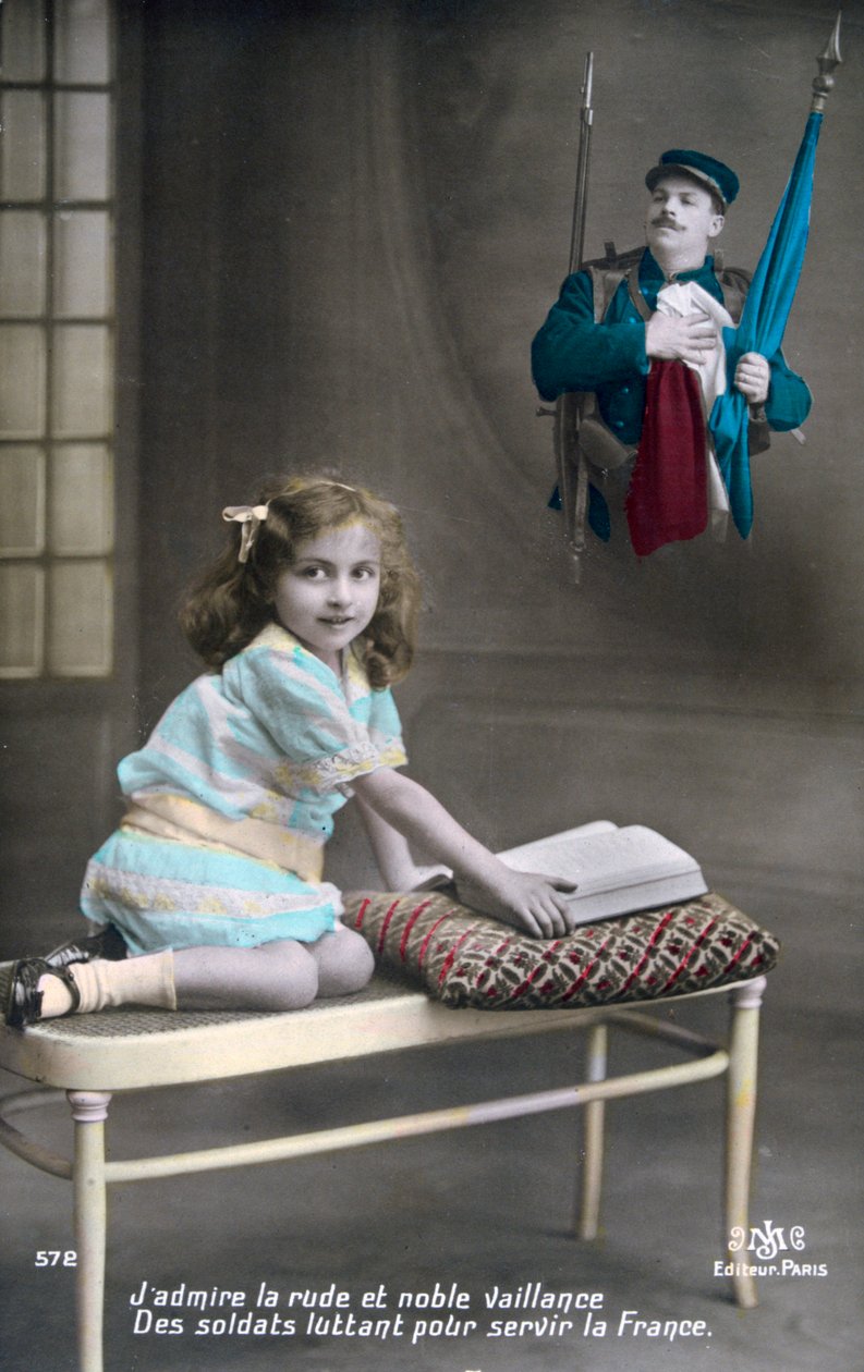 Francouzská pohlednice z první světové války, 1914-1918 od Unbekannt