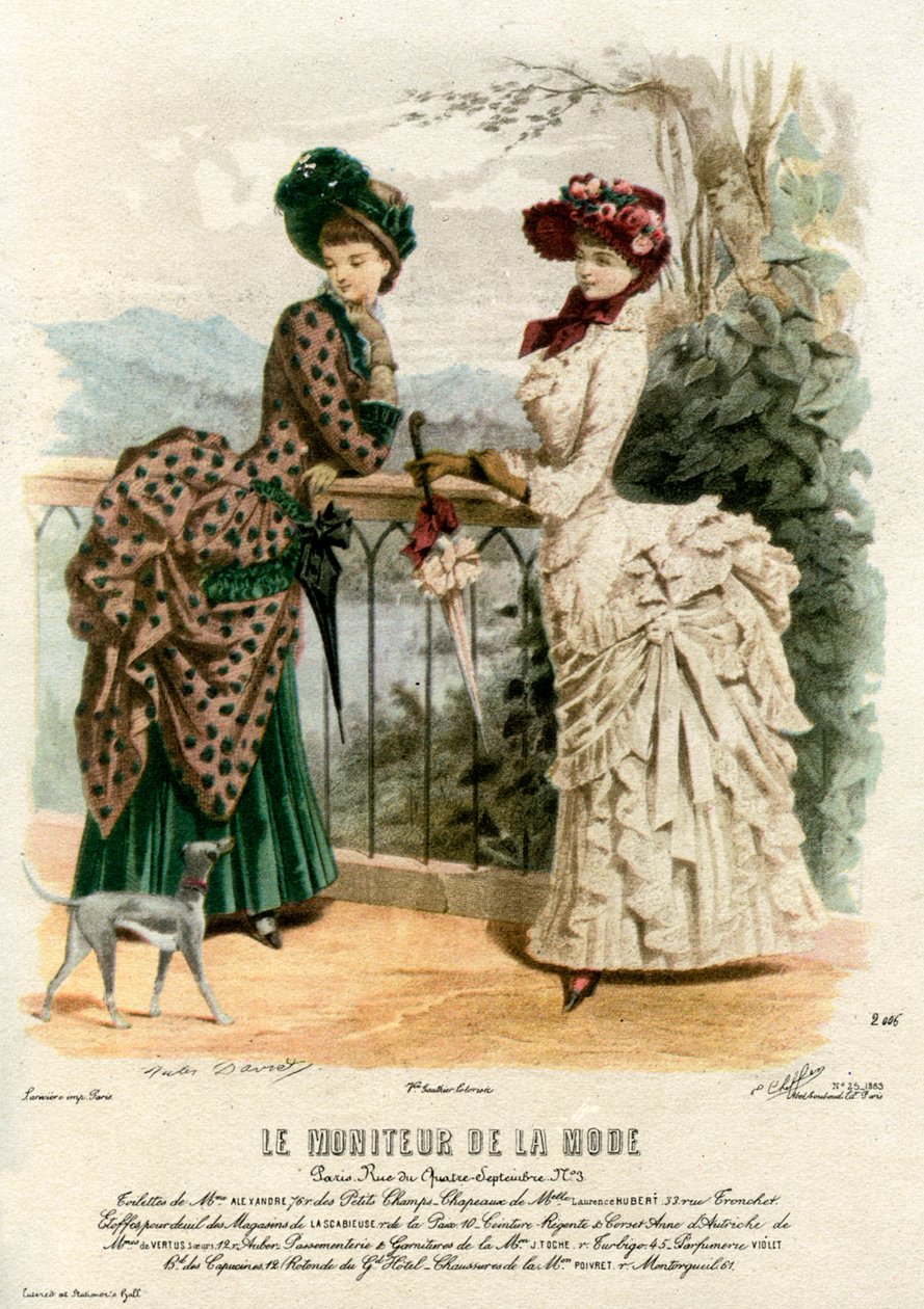 Francouzská móda 19. století, 1883 1938 od Unbekannt
