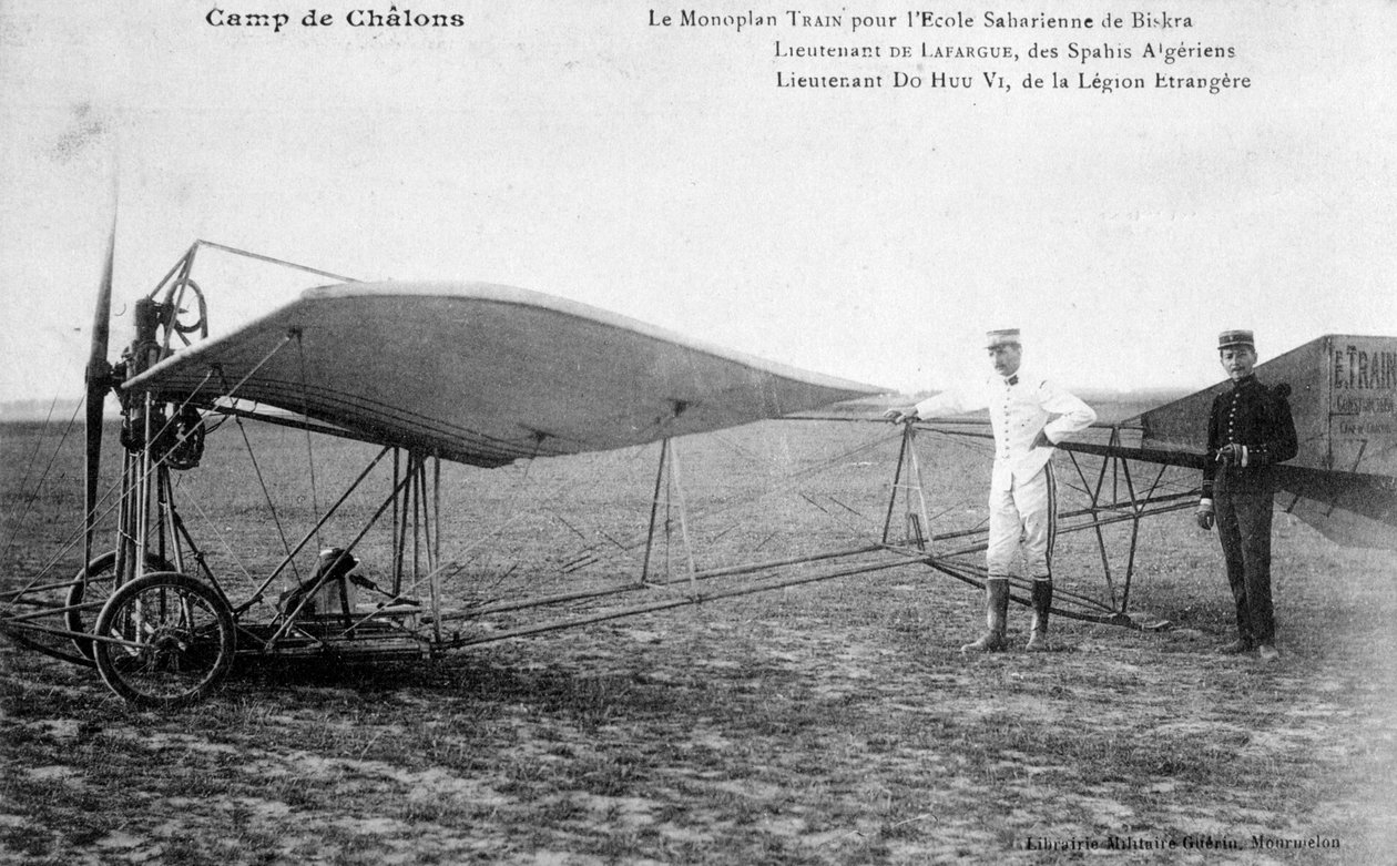 Francouzský jednoplošník, Biskra, Alžírsko, c1911 od Unbekannt