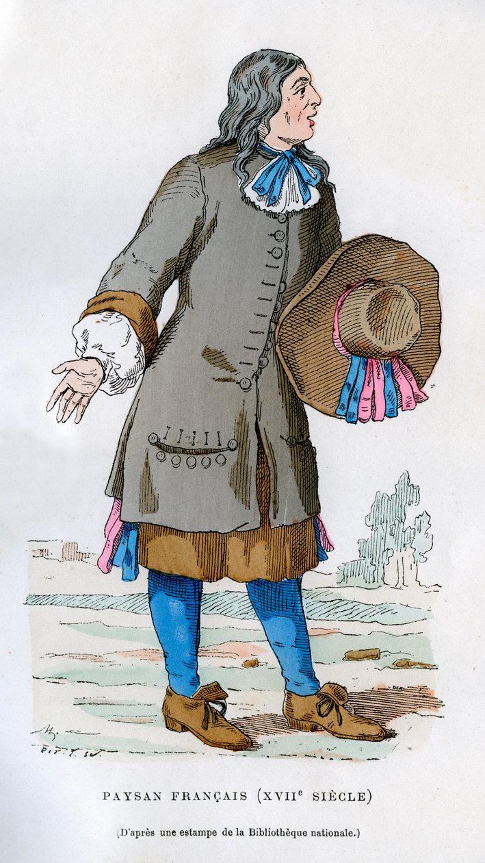 Francouzský rolník, 17. století 1882-1884 od Unbekannt