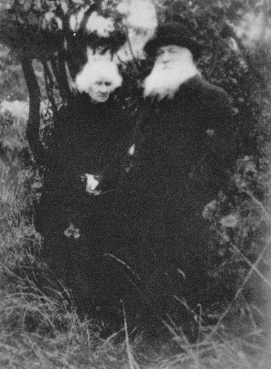 Francouzský sochař Auguste Rodin fotografoval v parku své vily v Meudon, 1916, 1939 od Unbekannt